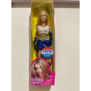 Y2K Britney Spears Pepsi Commercial Barbie Doll Play Along 25200